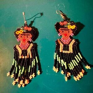 Boho Frida Kahlo Earrings
